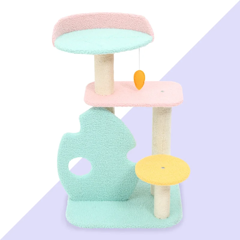 Image of Dreamland Pastel Cat Scratching Post
