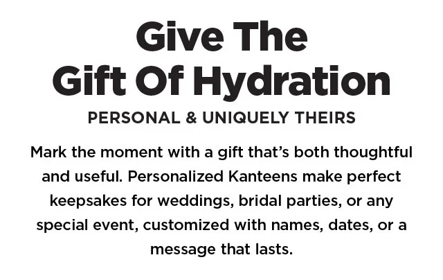 Give the Gift of Hydration