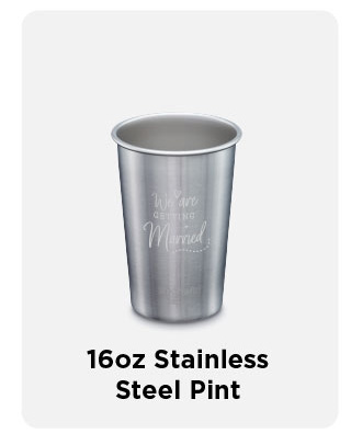 16oz Steel Pint
