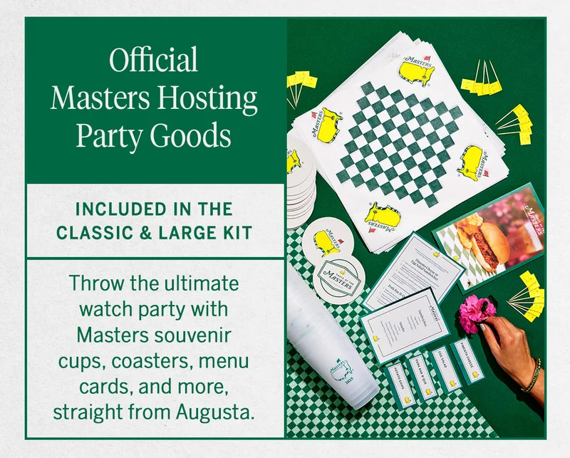 Official Masters Hosting Party Goods Official Masters Hosting Party Goods