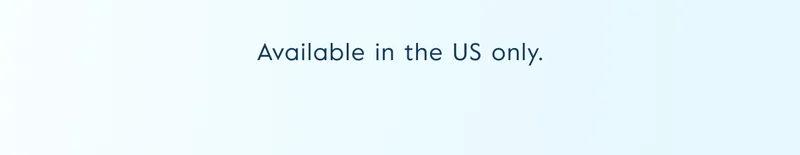 Available in the US only.
