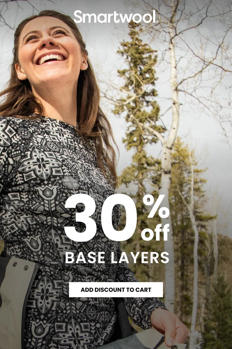 30% OFF SELECT BASE LAYERS