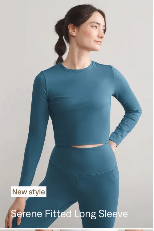 Serene Fitted Long Sleeve