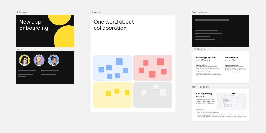 Project Kickoff template