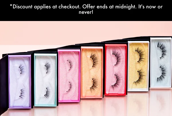 Offer ends at midnight
