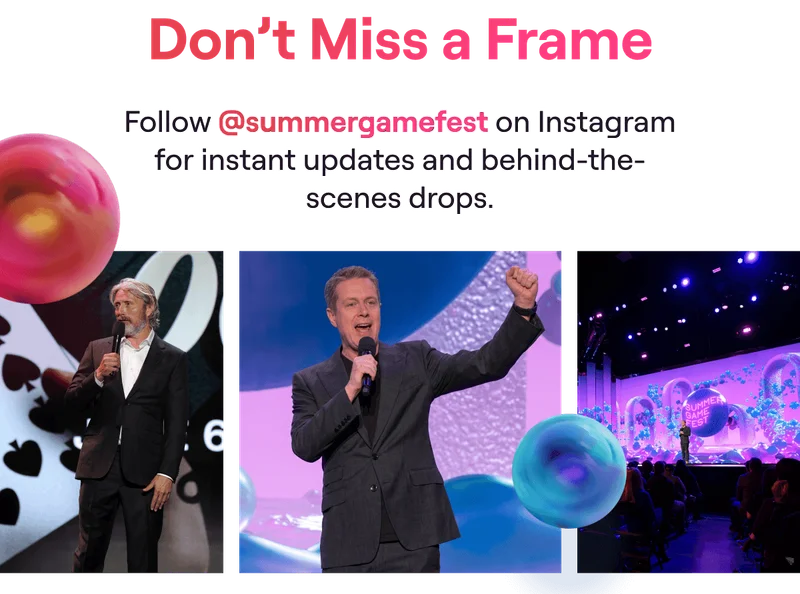 Donβt Miss a Frame