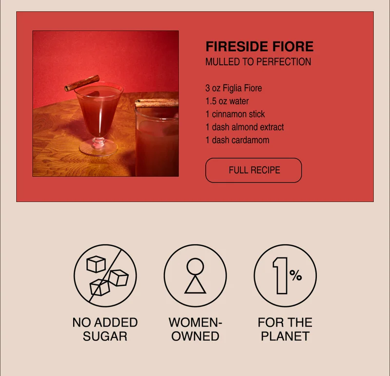 FIRESIDE FIORE - MULLED TO PERFECTION. View the full recipe on our site!