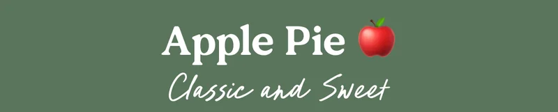 Apple Pie