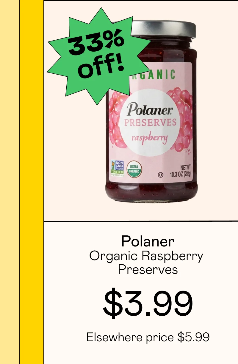 Organic Raspberry Preserves