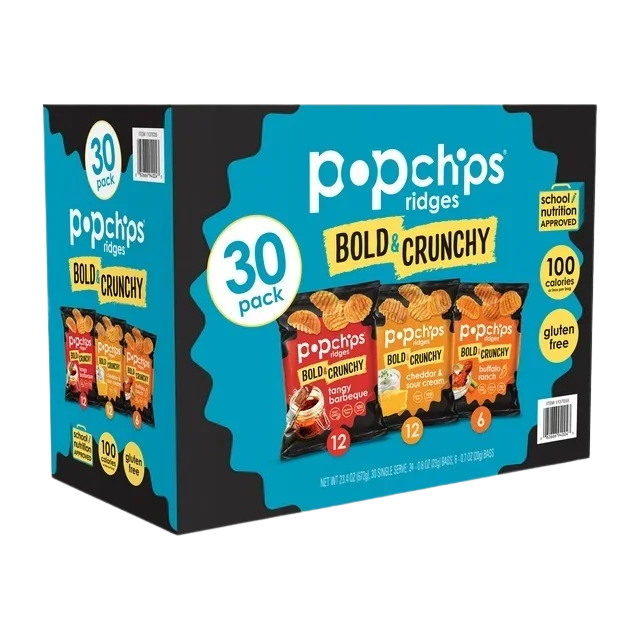 Image of Popchips Ridges Variety Box (30 CT)