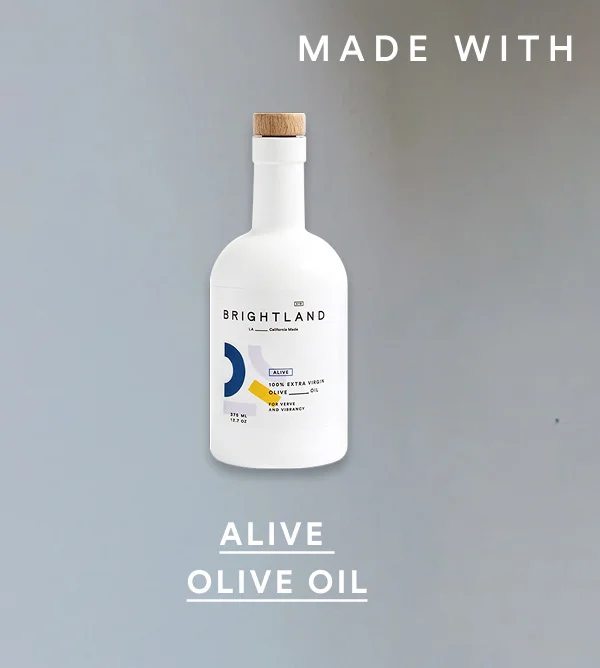 Made with Alive Olive Oil