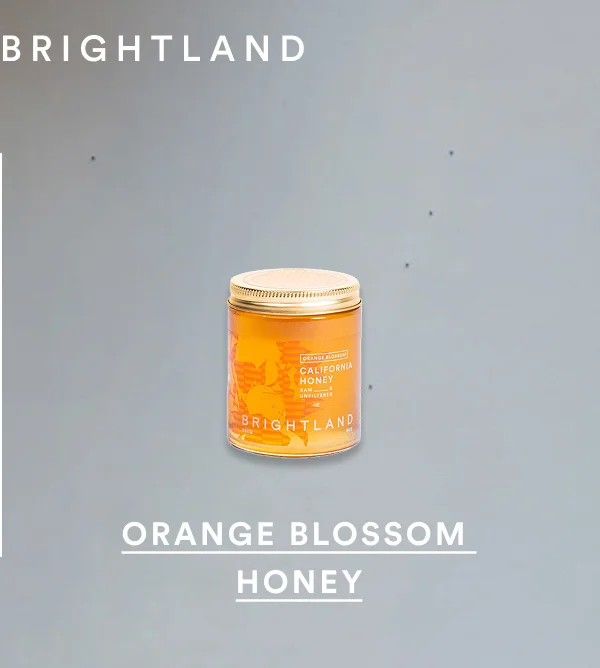 Made with Orange Blossom Honey