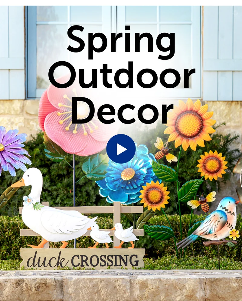 Watch Our Spring Outdoor Decor Video