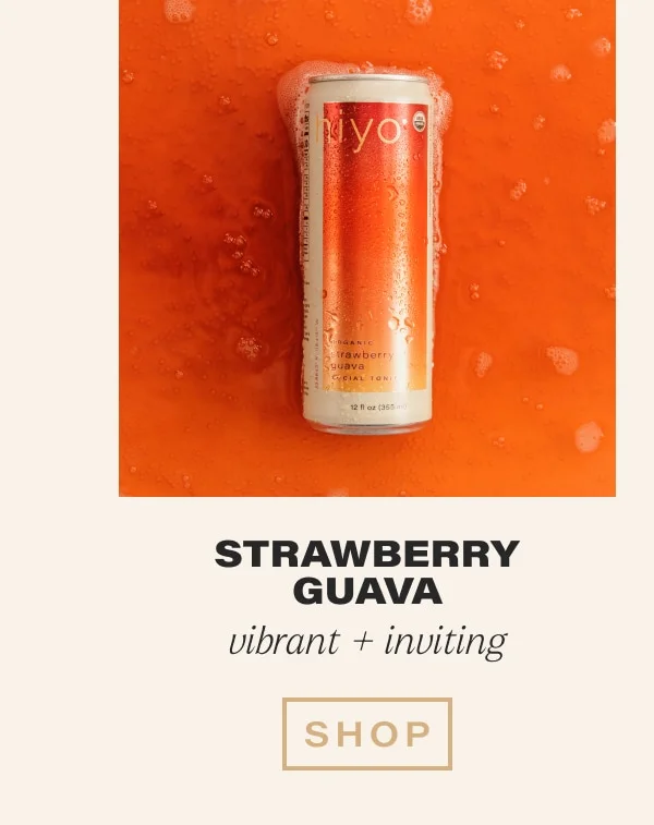 strawberry guava. vibrant + inviting. shop