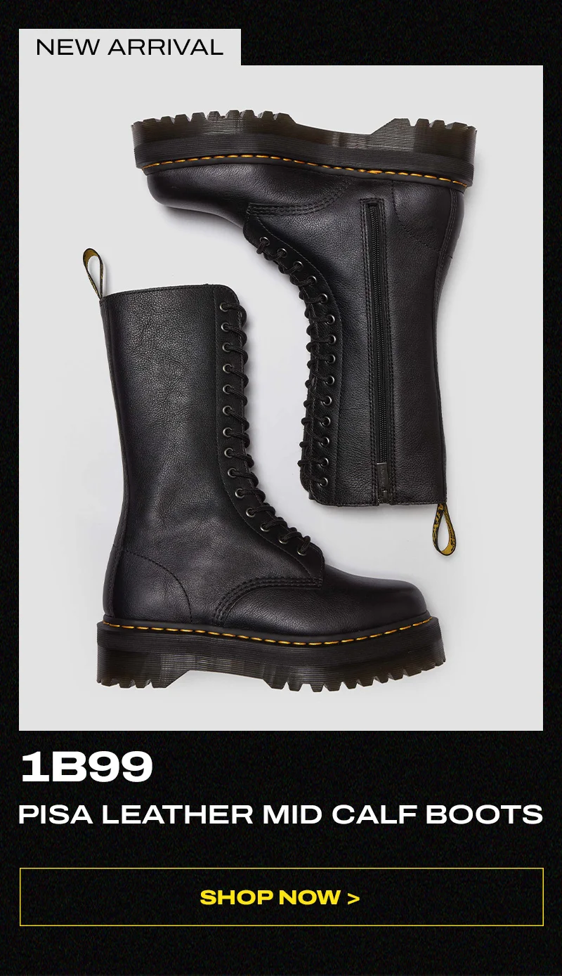 1B99 Pisa Leather Mid Calf Boots