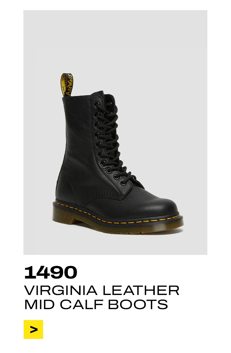 1490 VIRGINIA LEATHER MID CALF BOOTS