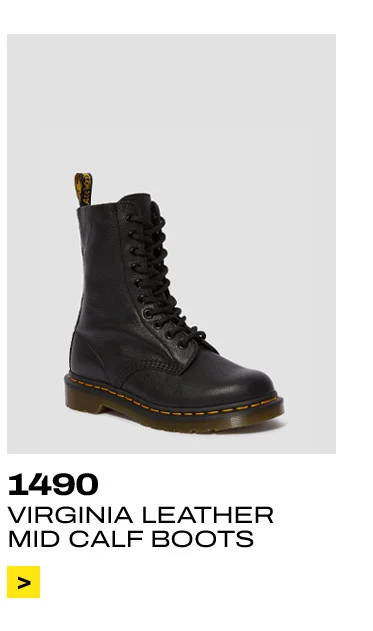 1490 VIRGINIA LEATHER MID CALF BOOTS