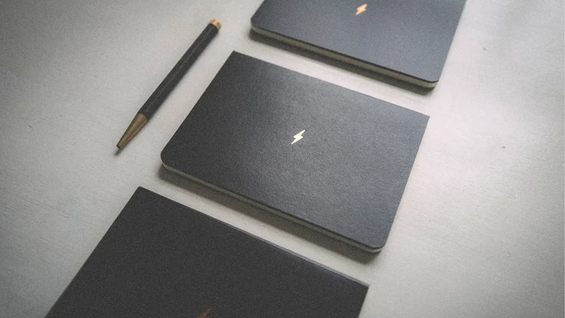 The Black Bullet Journal Pocket notebooks