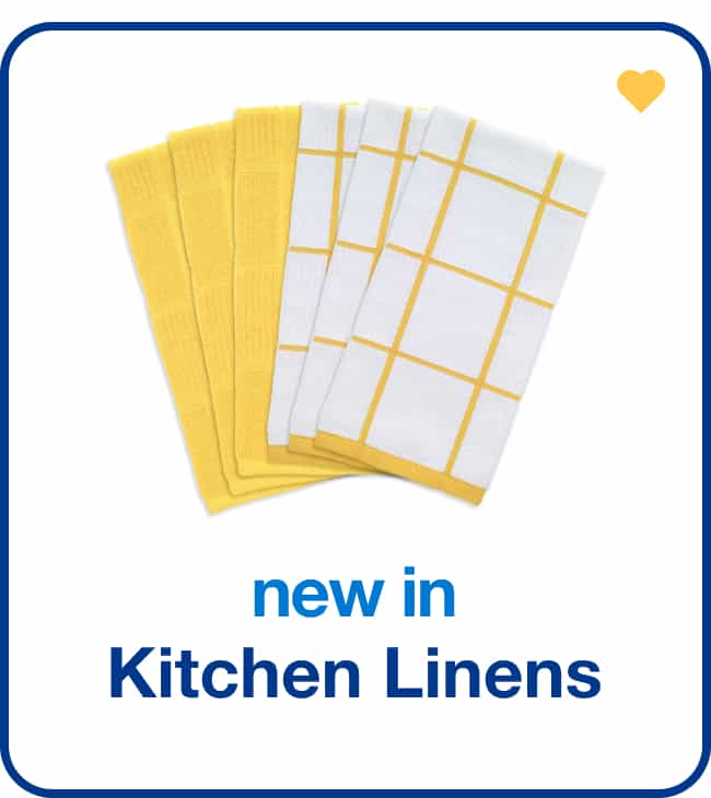 New in Kitchen Linens - Shop Now!