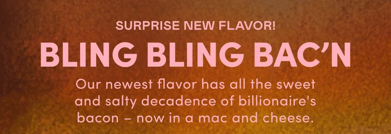 BLING BLING BAC'N