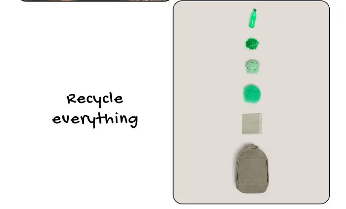 Recycle everything