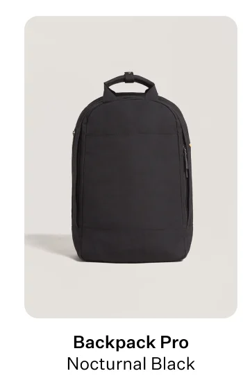 Backpack Pro - Nocturnal Black