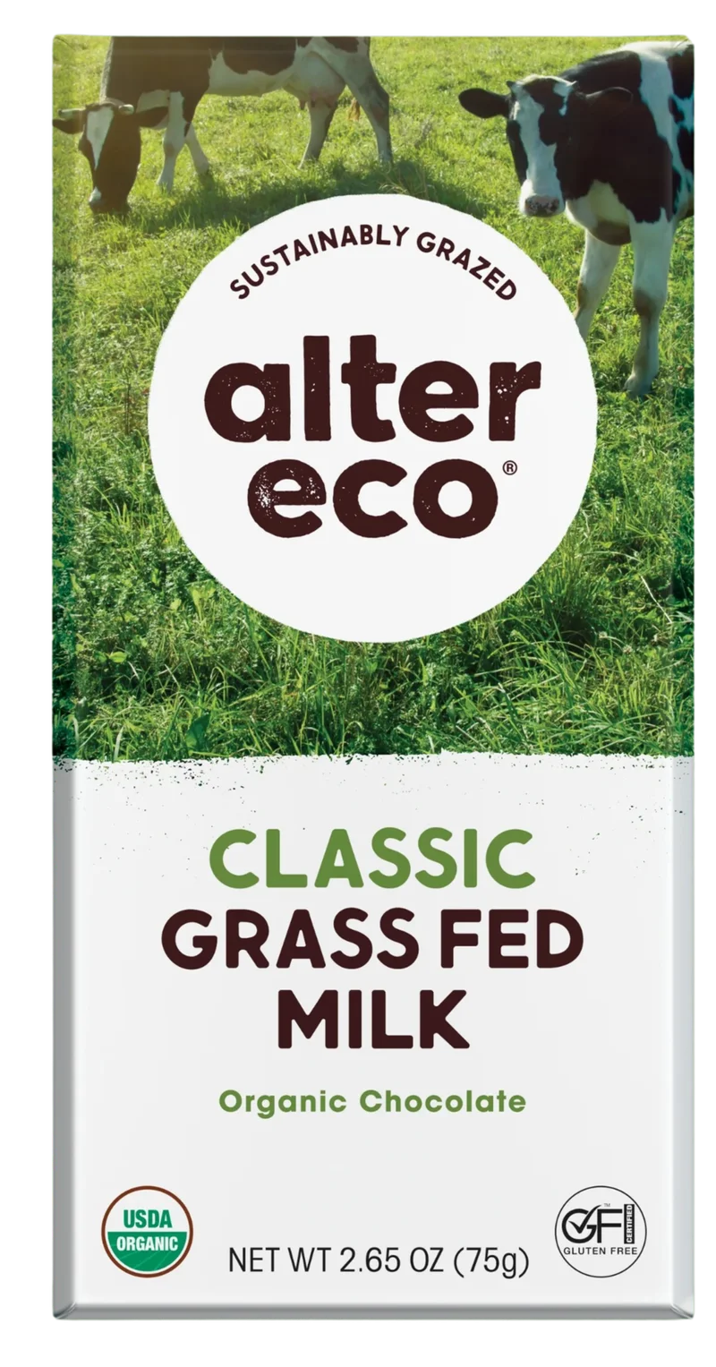 Image of Alter Eco Classic Grass Fed Milk Organic Chocolate Bar