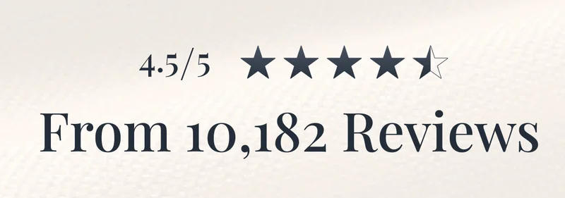 4.5 / 5 From 10,182 Revies