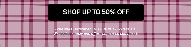 Shop Up to 50% Off