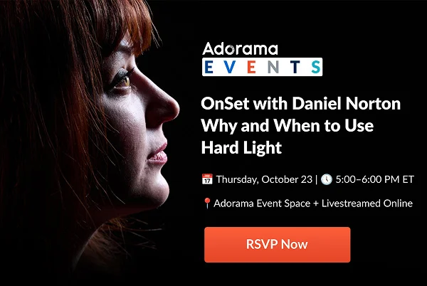 OnSet with Daniel Norton  Why and When to Use Hard Light | RSVP Now