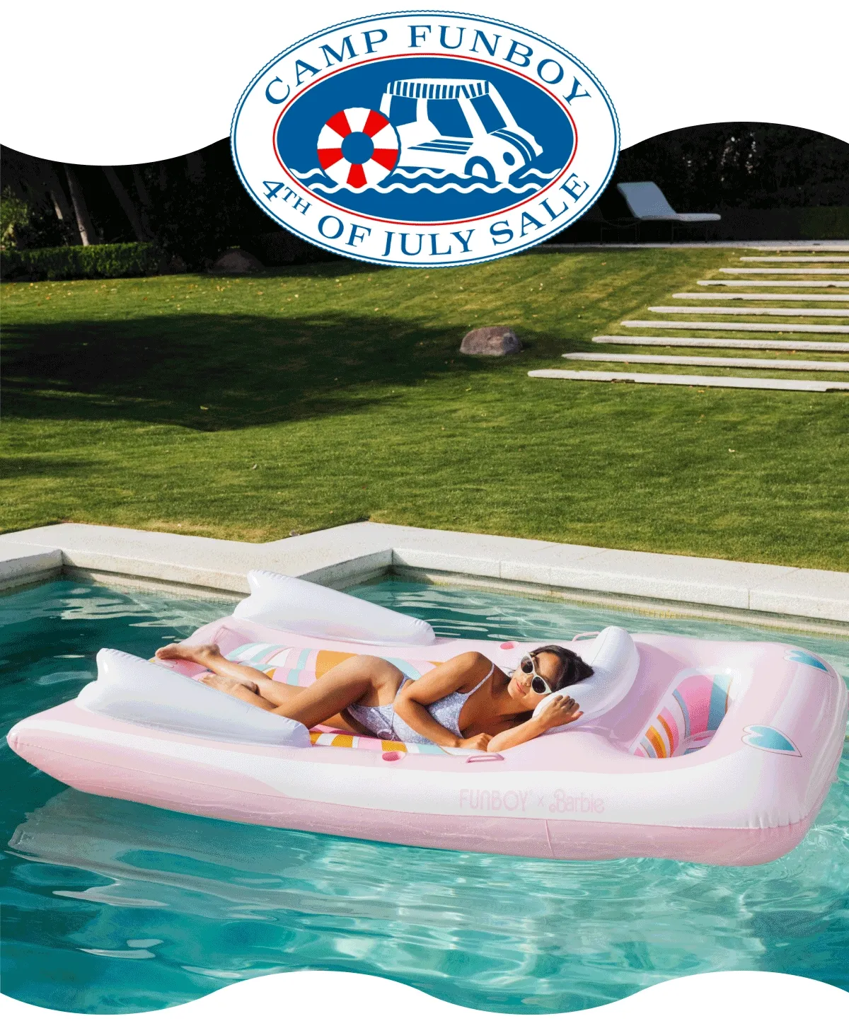 CAMP FUNBOY 4th of July Sale