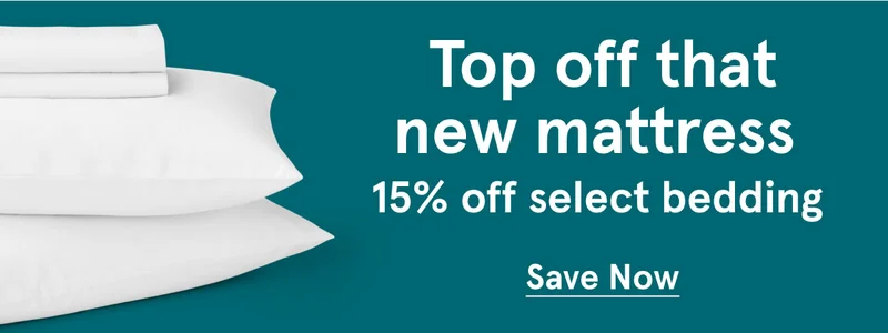 15% off all bedding and accessories | Shop Now