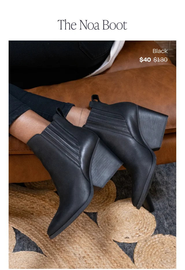 The Noa Boot - Black