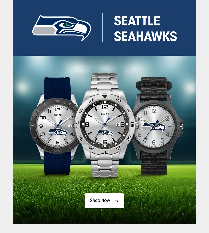 Shop Now (Seattle Seahawks) - Timex