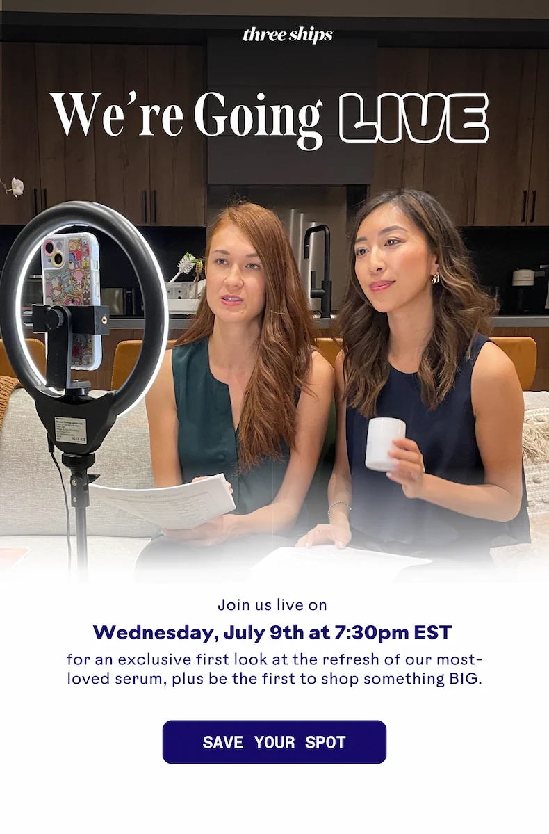 We're Going Live. Save your spot.