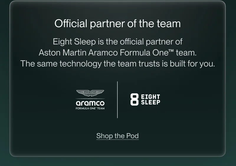 Official partner of the team