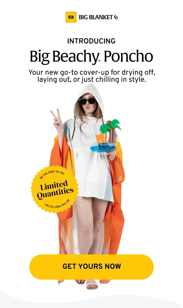 BIG BEACHY PONCHOS
