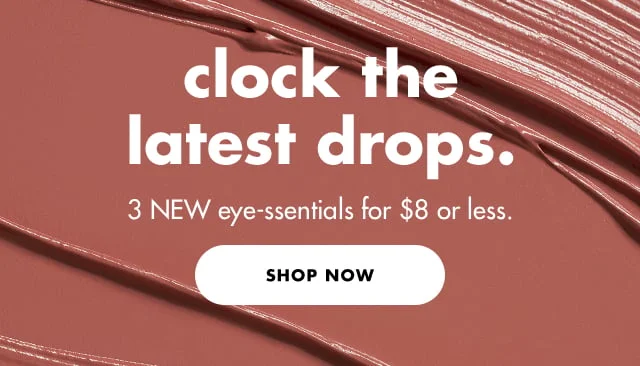 3 NEW eye-ssentials for defined brows & sparkly, smoldering looks.