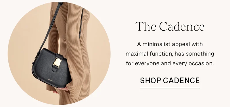 Cadence Crossbody in Pebbled Noir