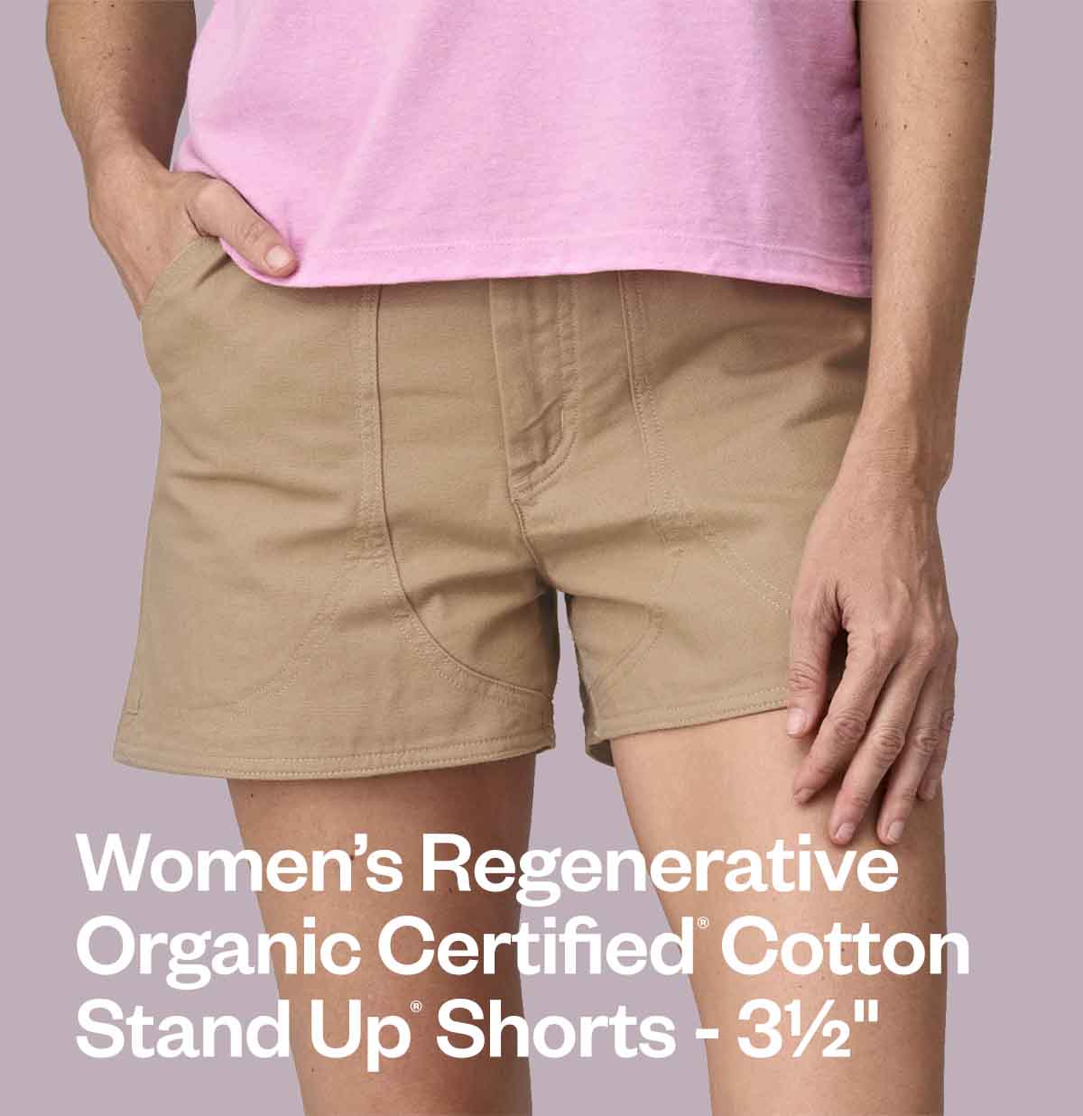 Women’s Stand Up Shorts - 3 and a half inch inseam