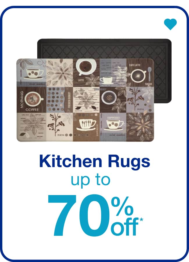 Up to 70% Off Kitchen Rugs — Shop Now!