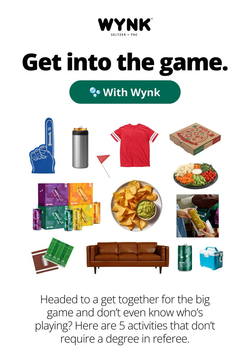 Shop Wynk for the Big Game