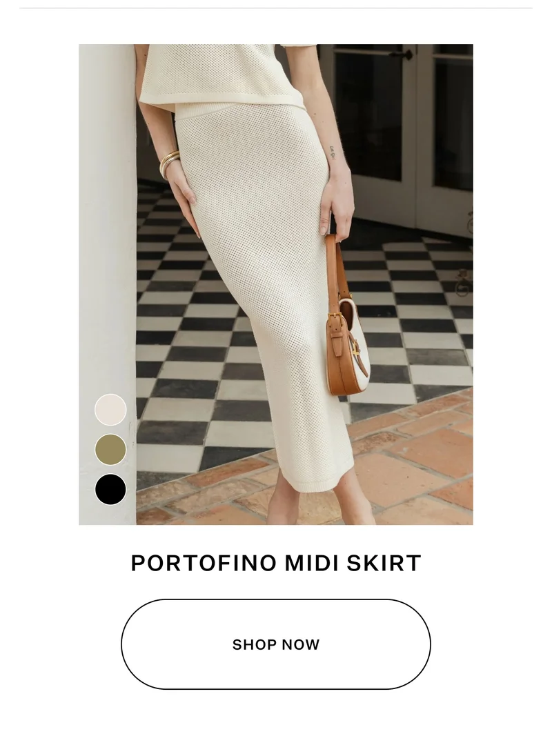 Portofino Midi Skirt