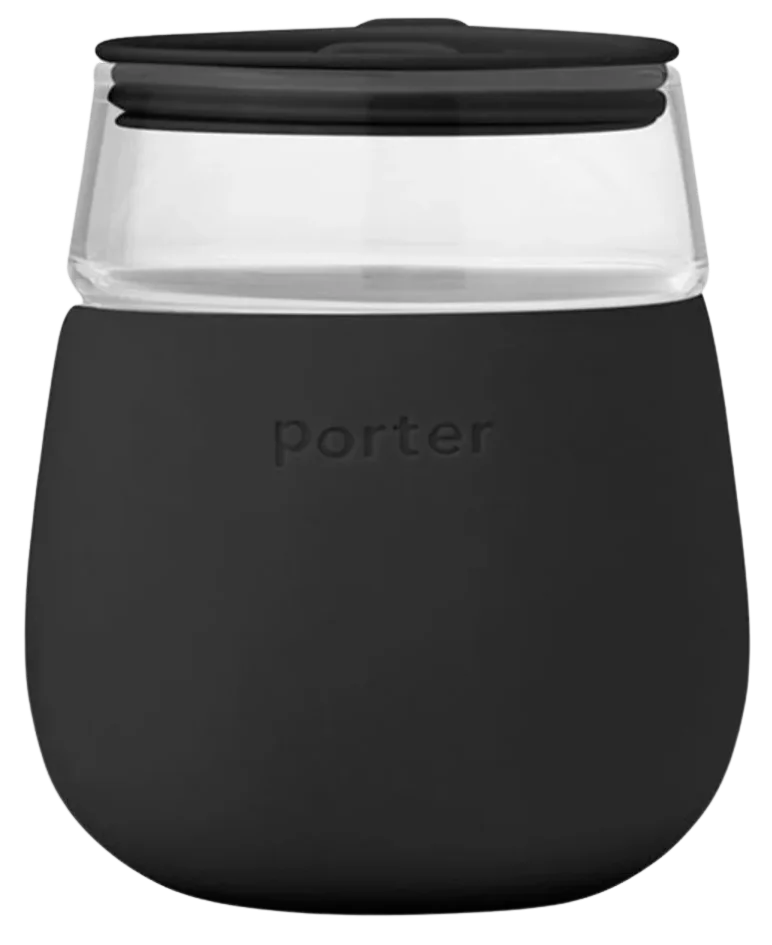Image of Porter Glass - Charcoal 15oz