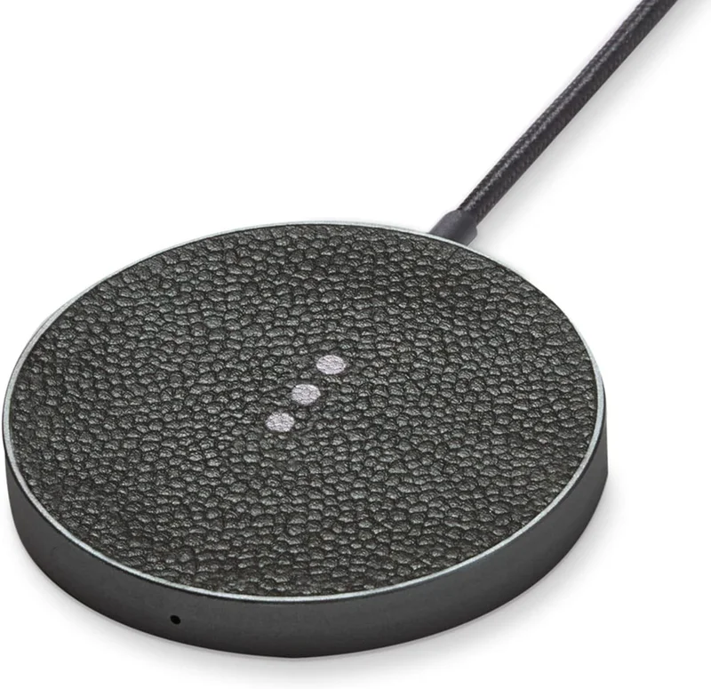 Image of Courant MAG 1 Single-Device Charging Pad Leather - Ash