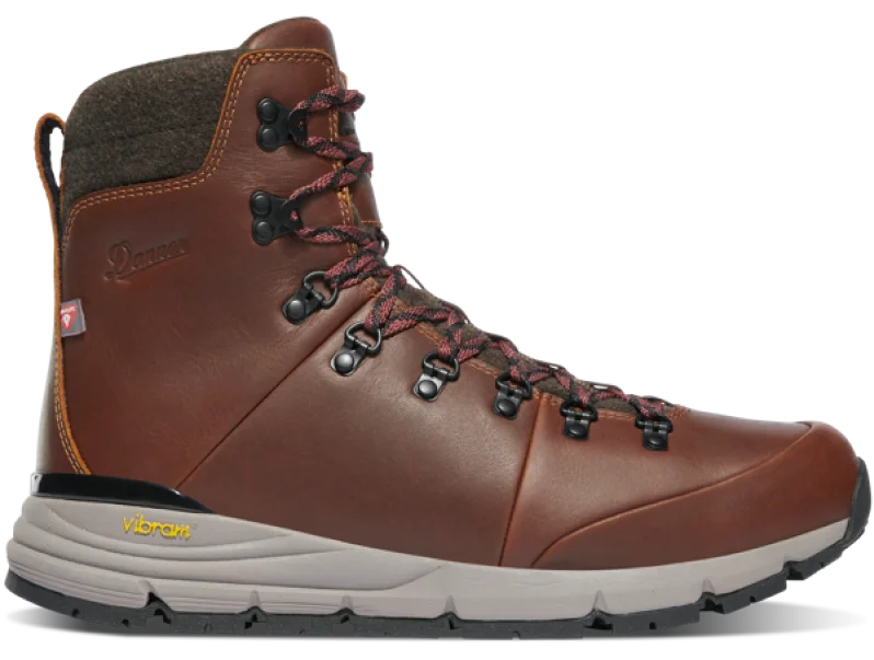 67342 - Arctic 600 Side-Zip - Roasted Pecan/Fired Brick Insulated 200G - Men's