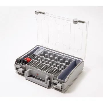 208 Ultimate Battery Organizer Storage Case w/ Light & Tester