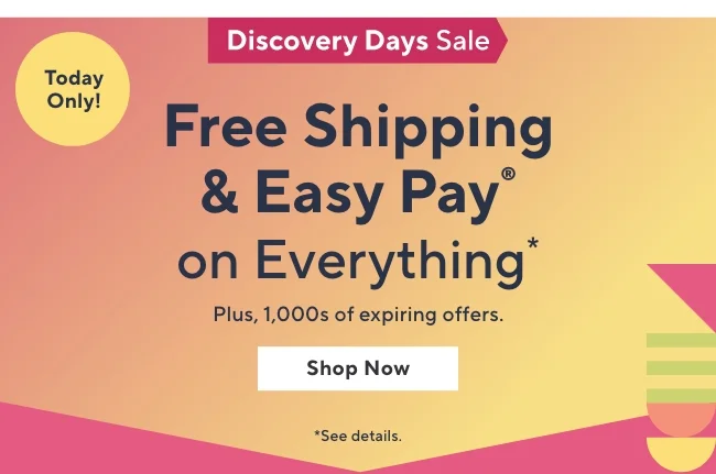 Free Shipping on Everything