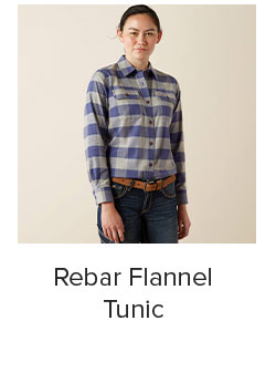 Rebar Flannel Tunic