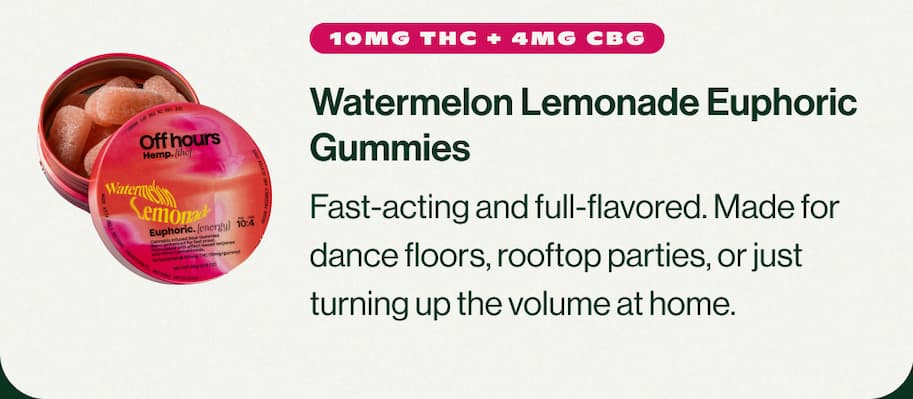 Watermelon Lemonade Euphoric Gummies